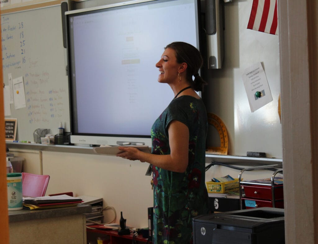 Enthusiastic Teacher Joins Holy Redeemer: Meet Ms. Boston